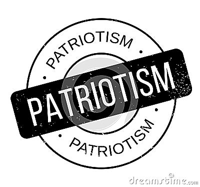 Patriotism rubber stamp Vector Illustration