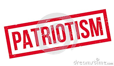 Patriotism rubber stamp Vector Illustration