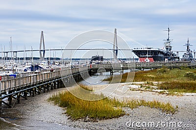 Patriots Point, Mount Pleasant, SC. Editorial Stock Photo