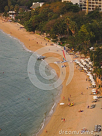 Pattaya Beach Stock Photo