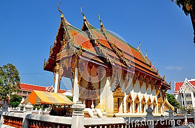 Pattaya, Thailand: Wat Chai Mongkhon Editorial Stock Photo