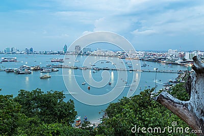 Pattaya View Editorial Stock Photo