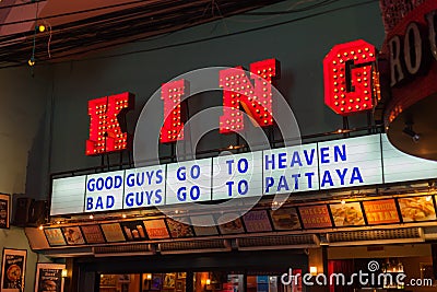 Pattaya Walking Street Editorial Stock Photo