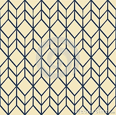 Abstract geometric pattern with lines. Vector Illustration