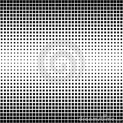 Pattern background abstract texture, vector shape perforated square, Halftone background retro style Vector Illustration