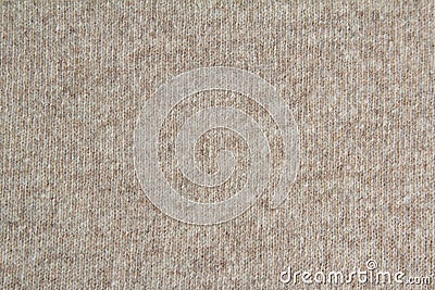 Pattern with beige wool fabric for clothing design. Colorful abstract seamless pattern. Beige background. Stock Photo