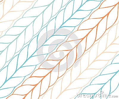 Background with diagonal braids. Endless stylish texture Vector Illustration