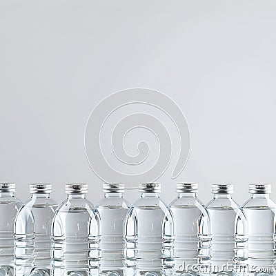 Pattern of distilled water Stock Photo
