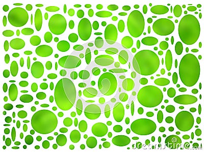 Pattern of geometric shapes on a white background Stock Photo