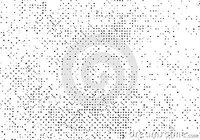 Pattern grunge background, Old distress texture overlay vector, Print halftone dot scratch Vector Illustration