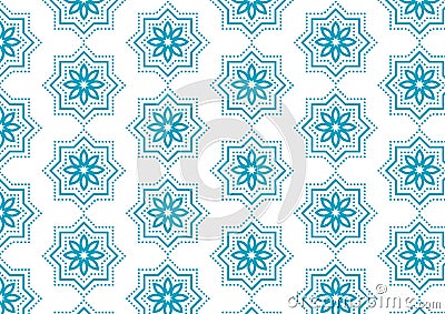 Pattern islamic abstract background banner Vector Illustration