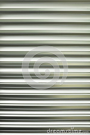 Pattern of metal slat Stock Photo