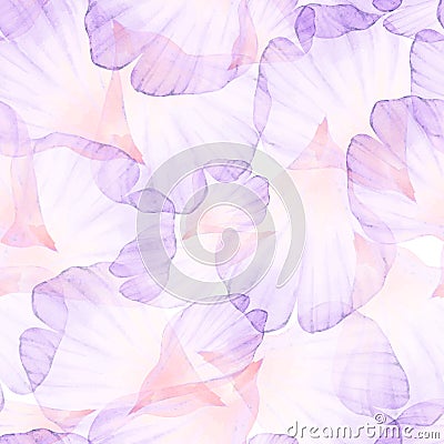 Pattern with pastel pink roses Vector Illustration