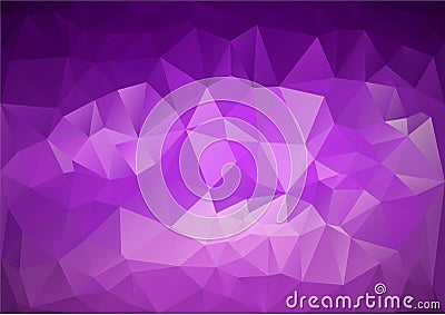 Purple Pattern geometric Vector Illustration