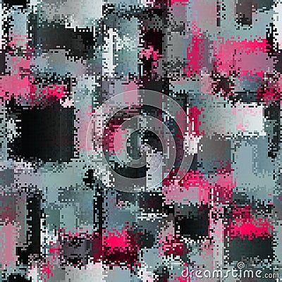 Pattern of a random small dots. Seamless image Vector Illustration