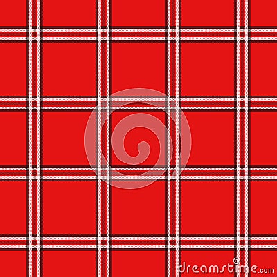 pattern seamless plaid with red color good for website, design, wallpaper, background, sosial media content, print, mockup Stock Photo