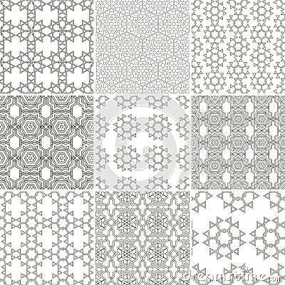 Pattern Set Vector Illustration