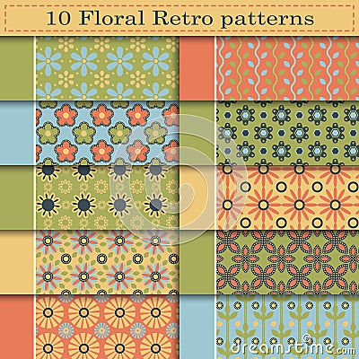 Pattern set Vector Illustration