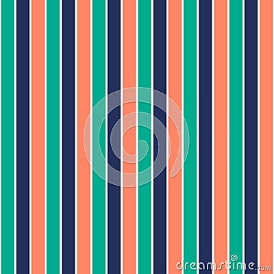 Pattern stripe seamless, Sesame Street Green Color mix with Bellwether Blue and Fresh Salmon Color Shades. Background color for Stock Photo