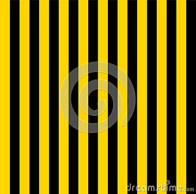 Yellow and white stripes pattern for background. Vector Illustration