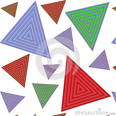 Pattern_Triangles_1 Stock Photo