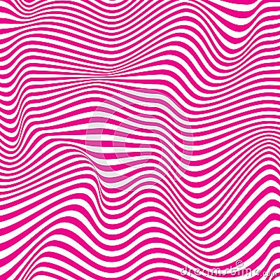 Pattern twisty waves lines seamless. Vector lines. Mesh design. Waves colorful background Vector Illustration