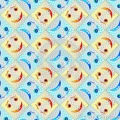 Pattern vector mask Vector Illustration