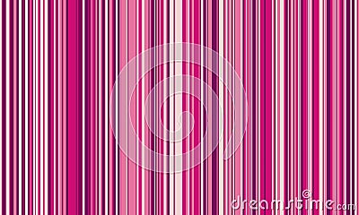 Pattern of vertical stripes, colorful thin and thick lines. Irregular stripe background, vector seamless texture. Abstract striped Vector Illustration