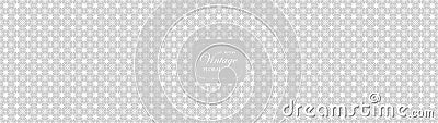 Pattern vintage flora india seamless oriental in gray background Stock Photo