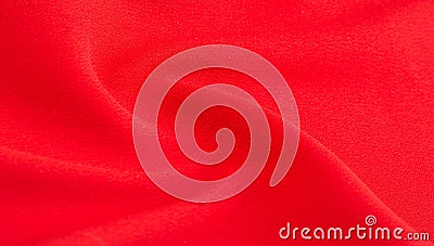 Patterned fabric with red texture This versatile fabric has many uses it can be used for your project design craft projects banner Stock Photo