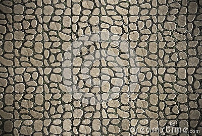 patterned stone tiles Stock Photo