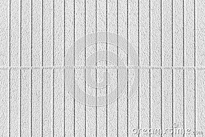 Patterned white cement fence wall texture Stock Photo