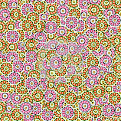 Patterns higgledy-piggledy Stock Photo