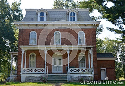 Patterson Hamer House Editorial Stock Photo