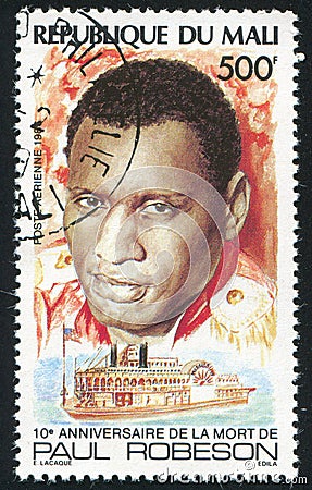 Paul Robeson Editorial Stock Photo