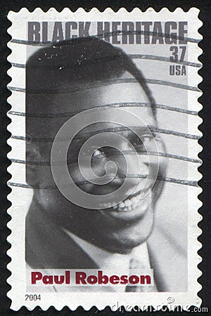 Paul Robeson Editorial Stock Photo