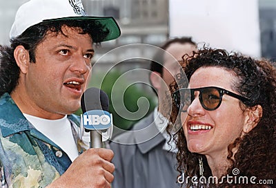 Paul Rodriguez & Susie Essman at the Toyota Comedy Festival Editorial Stock Photo