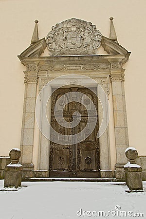 Paulan Monastery 4 - Nova Bystrice Czech Republic Stock Photo