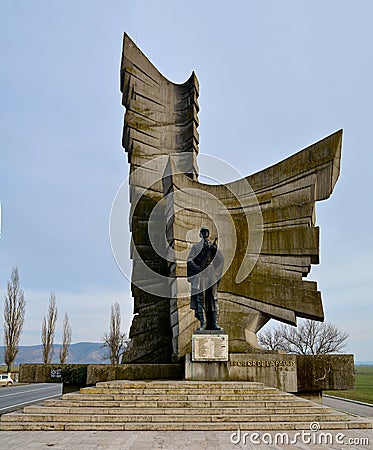 Paulis heroes monument Editorial Stock Photo