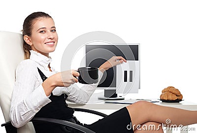 Pause in work Stock Photo