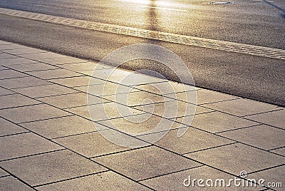 Pavement Stock Photo