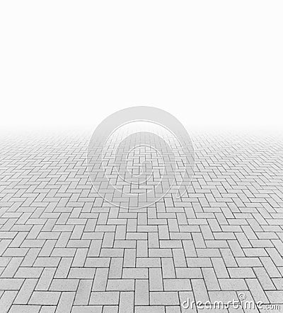 Paver block floor background Stock Photo