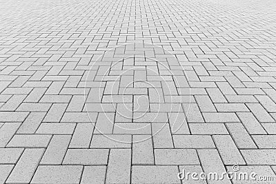 Paver block floor background Stock Photo