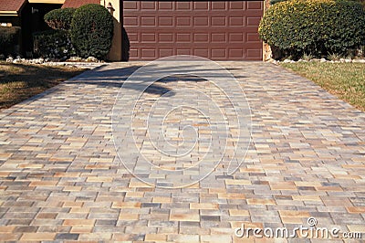 Pavers Stock Photo