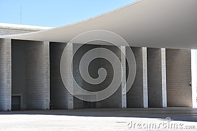 The Pavilhao de Portugal in Lisbon, Portugal Editorial Stock Photo