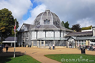 Pavilion Gardens, Buxton. Editorial Stock Photo