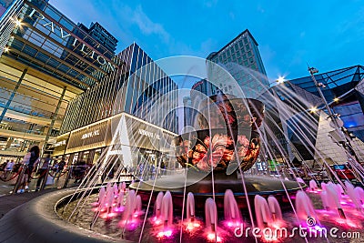 Pavilion shopping mall in Bukit Bintang Editorial Stock Photo