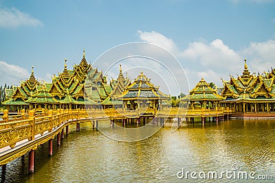 Pavillion of the Enlightened, Ancient City. Stock Photo