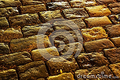 Paving stones. Red Square. Moscow/ Stock Photo