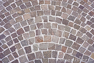 Paving Tiles, Mediterranean area Stock Photo